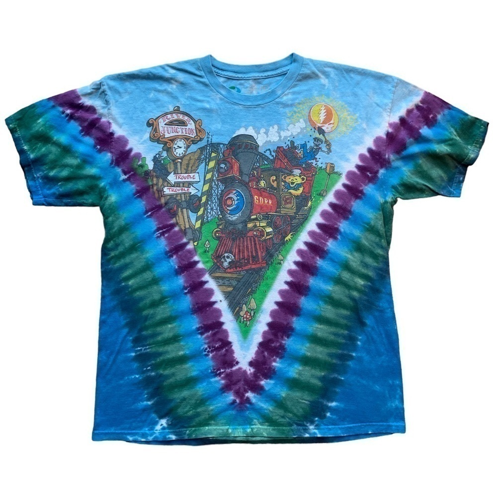 Liquid Blue Grateful Dead Train T shirt